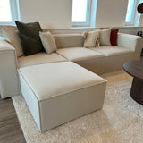 Modulsofa Su 3 Sitzer + Hocker