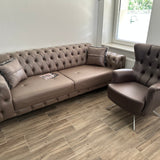 Outlet Sofa Chester + Sessel